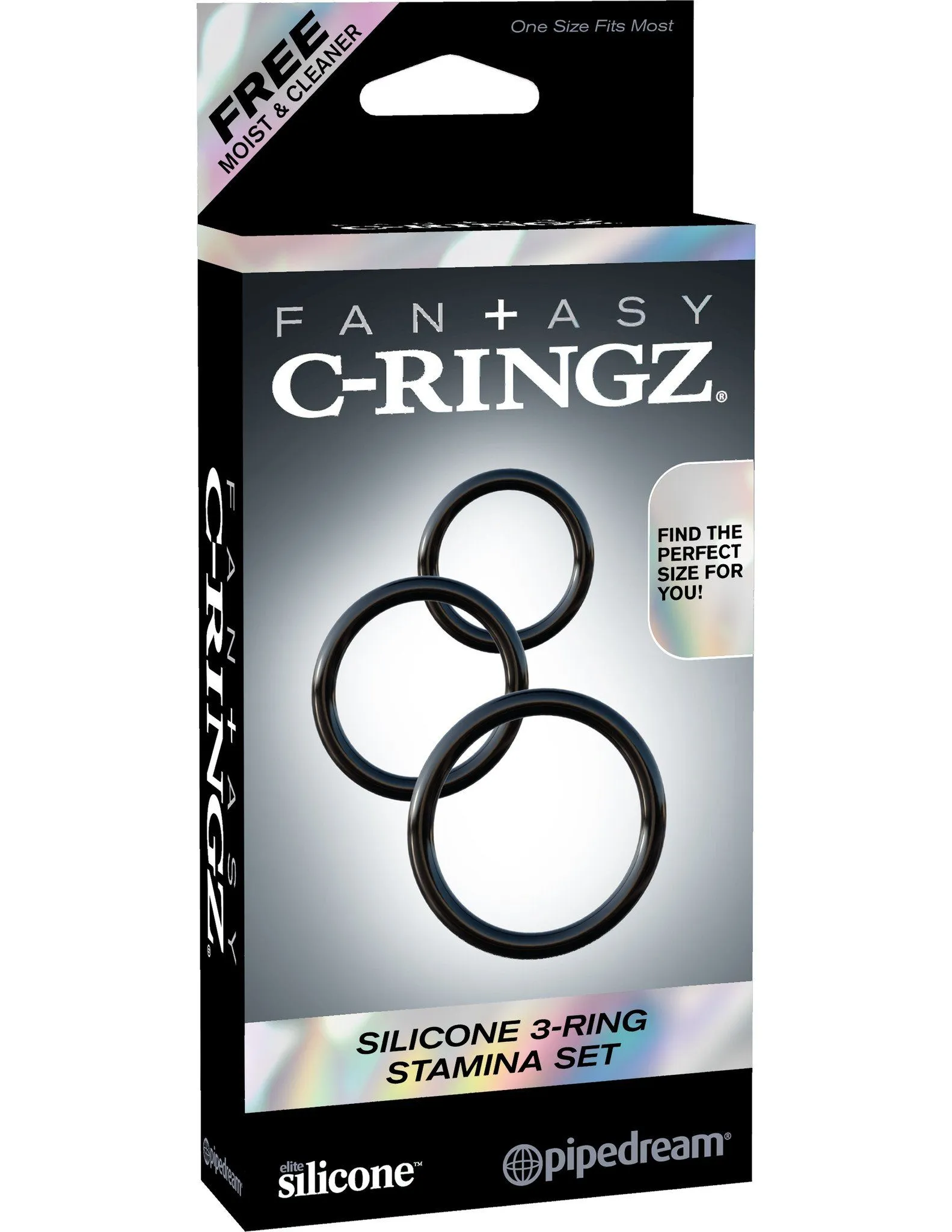 Fantasy C-Ringz Silicone 3-Ring Stamina Set