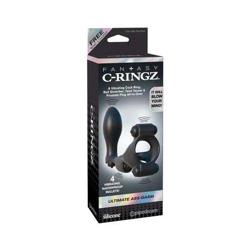 Fantasy C-Ringz Ultimate Ass Gasm - Black
