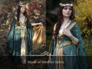 Fantasy medieval fairy elven dress