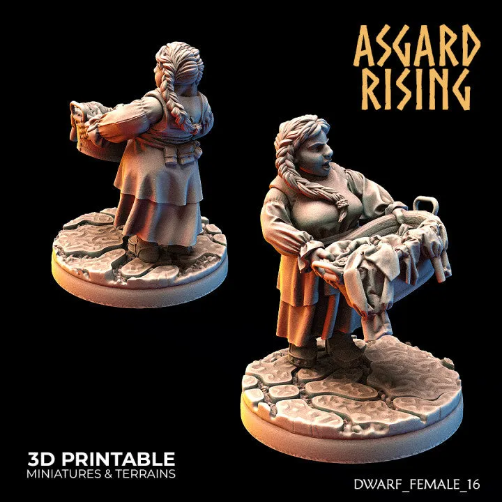 Female Dwarven Townsfolk
