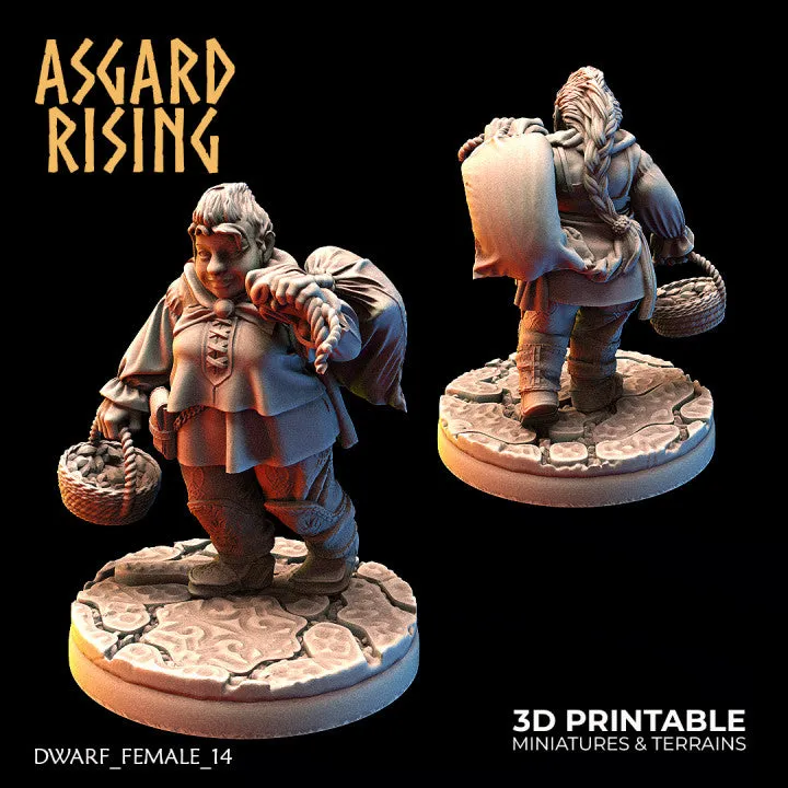 Female Dwarven Townsfolk
