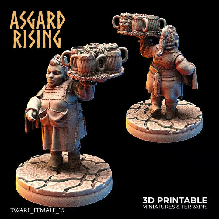 Female Dwarven Townsfolk