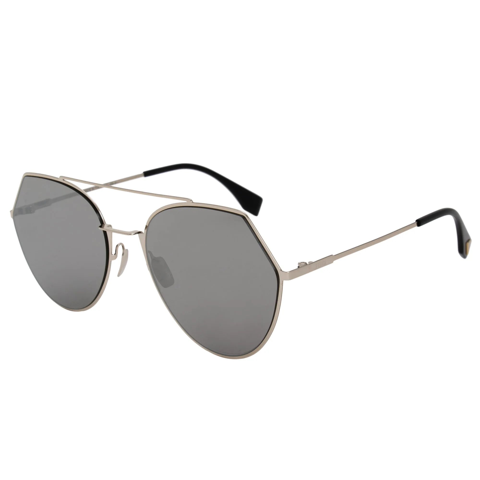 Fendi Eyeline Pilot Sunglasses FF0194S 3YG 0T 55