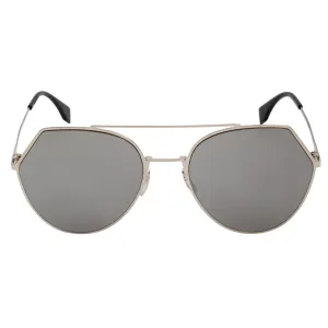 Fendi Eyeline Pilot Sunglasses FF0194S 3YG 0T 55