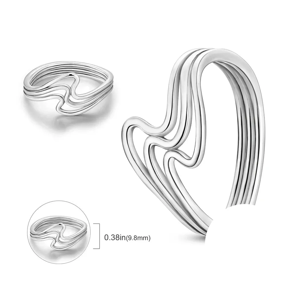 Fine Rainbow Gem Band Ring