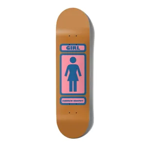 Girl Til W42 Andrew Brophy Skateboard Deck - 8.25"