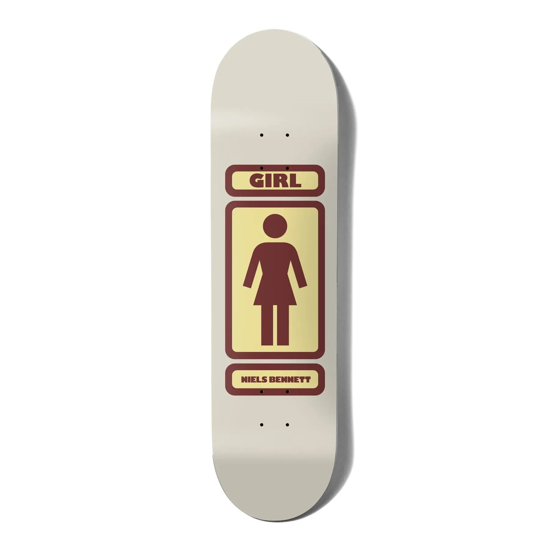 Girl Til W43 Niels Bennett Skateboard Deck - 8.0"
