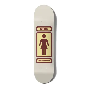 Girl Til W43 Niels Bennett Skateboard Deck - 8.0"