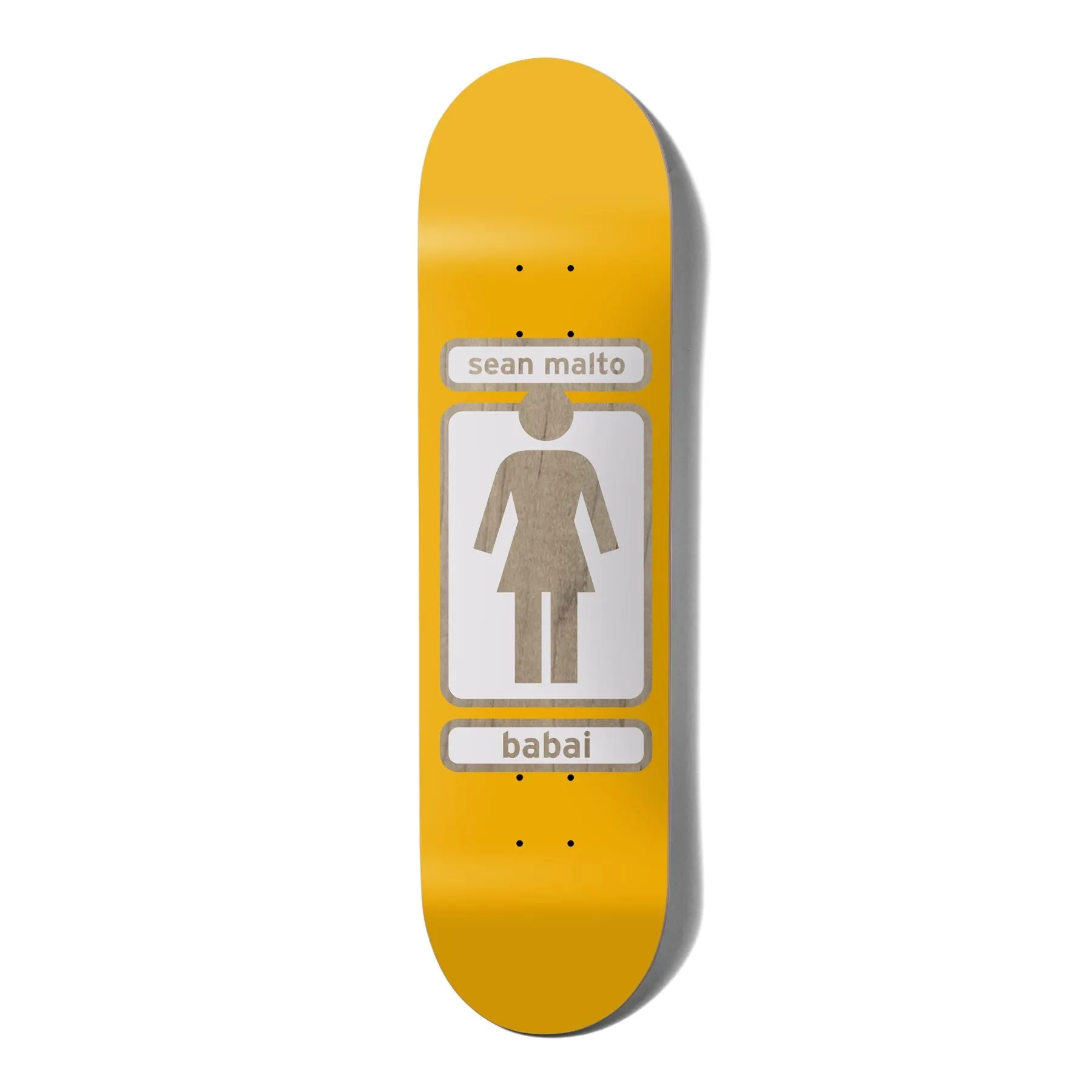 Girl Til W43D2 Sean Malto Skateboard Deck - 8.25"