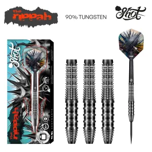 Gnarly Rippah Steel Tip Dart Set-90% Tungsten Barrels