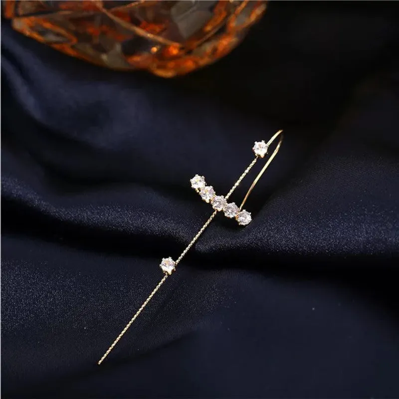 Gold Plated stone Earcuff