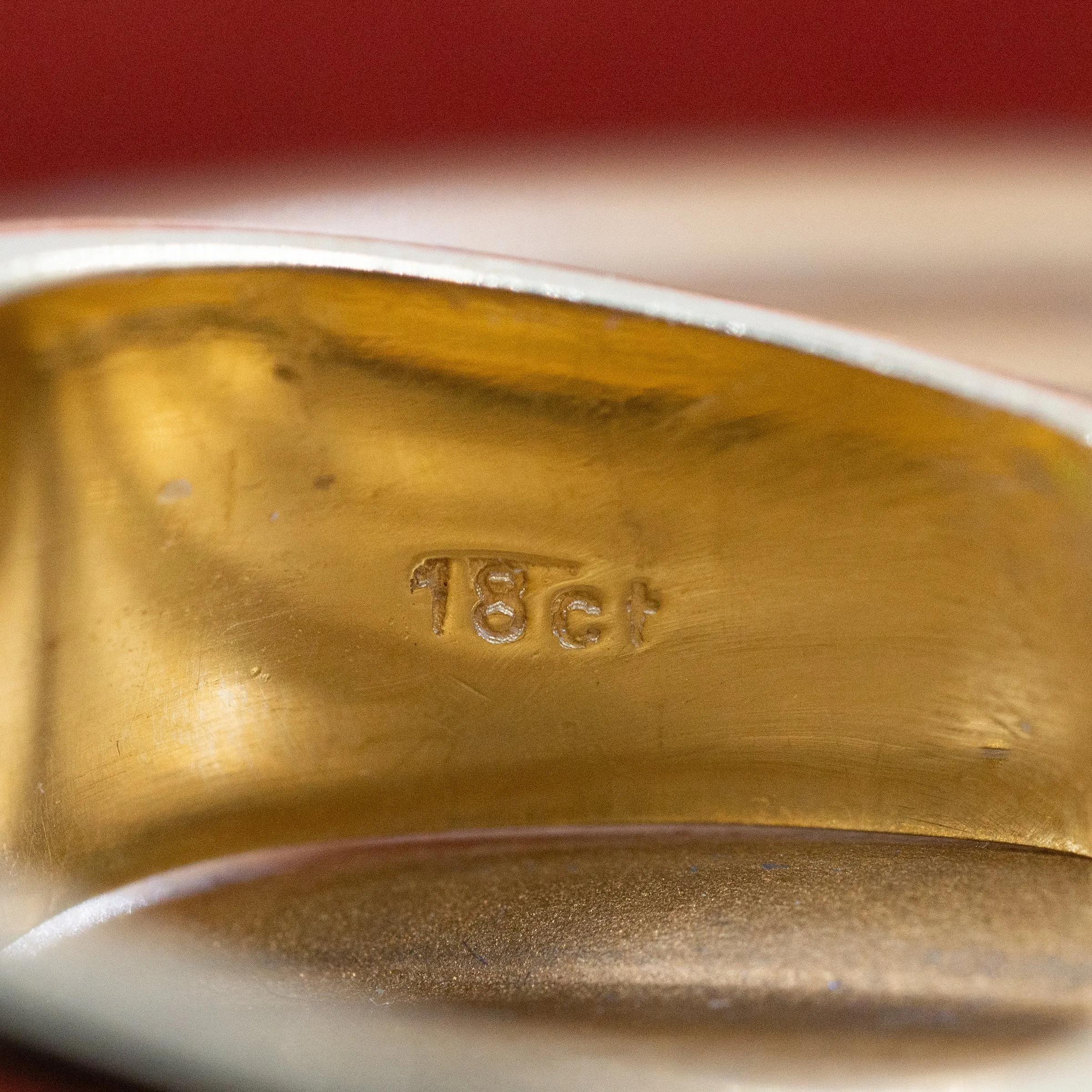 Handmade Diamond Ring c. 1980s