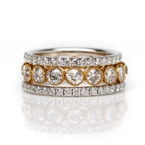 'India St.' Ring Stack