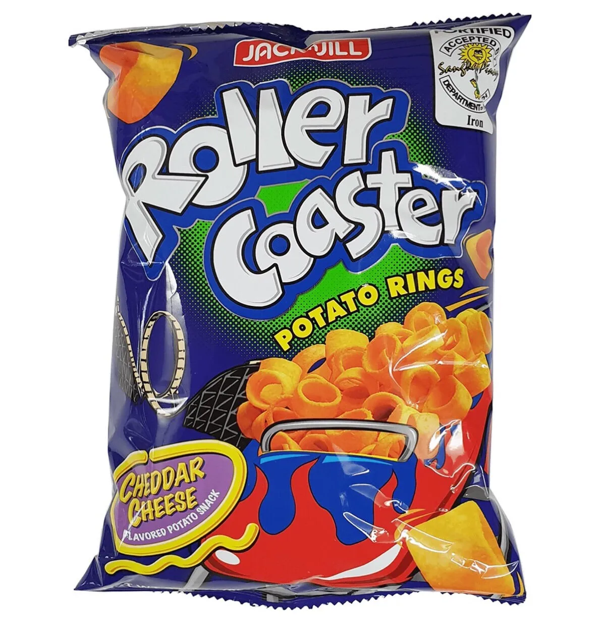Jack ‘n Jill Roller Coaster Snack Cheddar Cheese 85g
