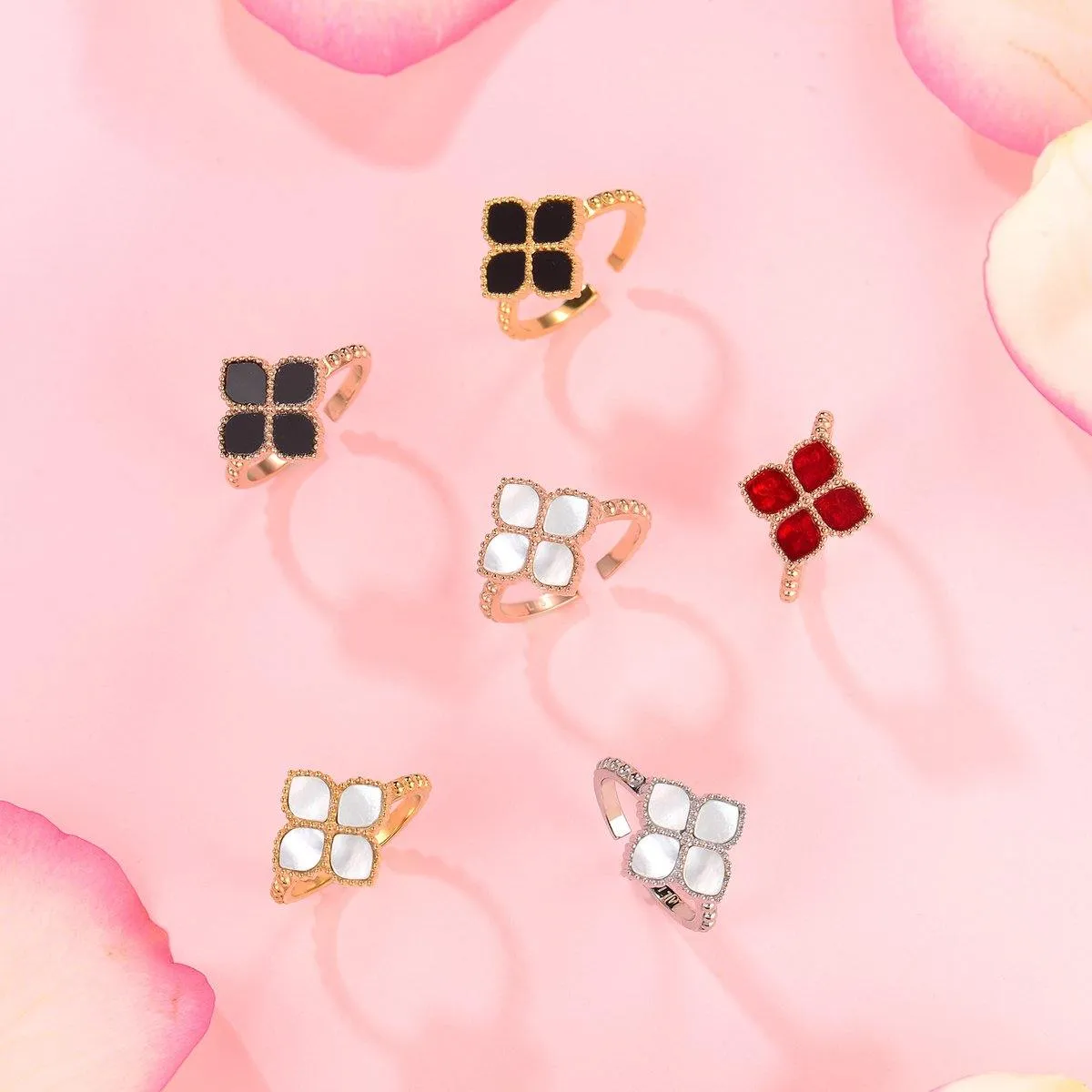 Joory / Ring Pearl Rose Gold