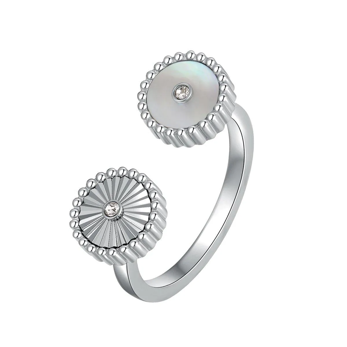Kanz / Ring Pearl Silver