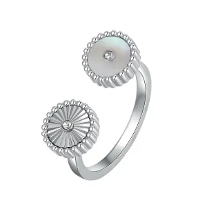 Kanz / Ring Pearl Silver
