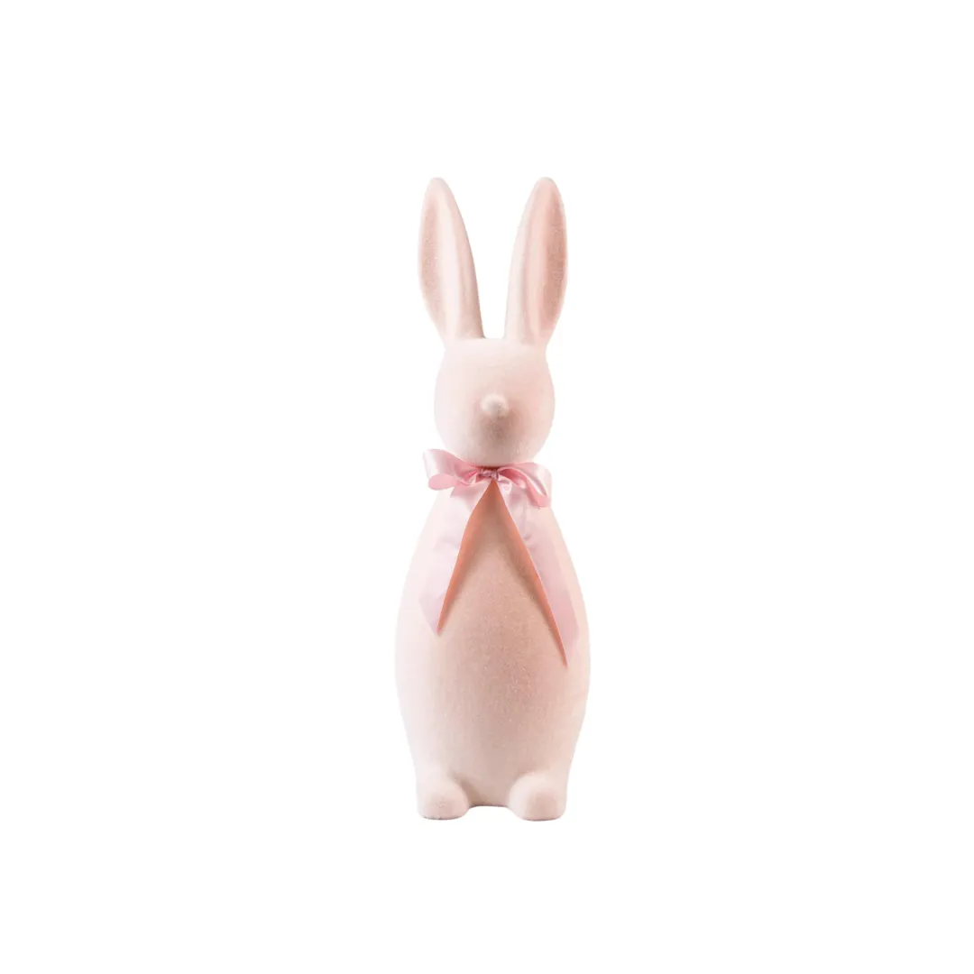 Large Flocked Bunny