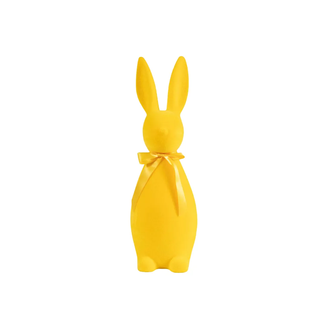 Large Flocked Bunny