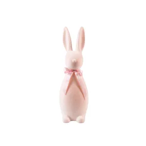 Large Flocked Bunny