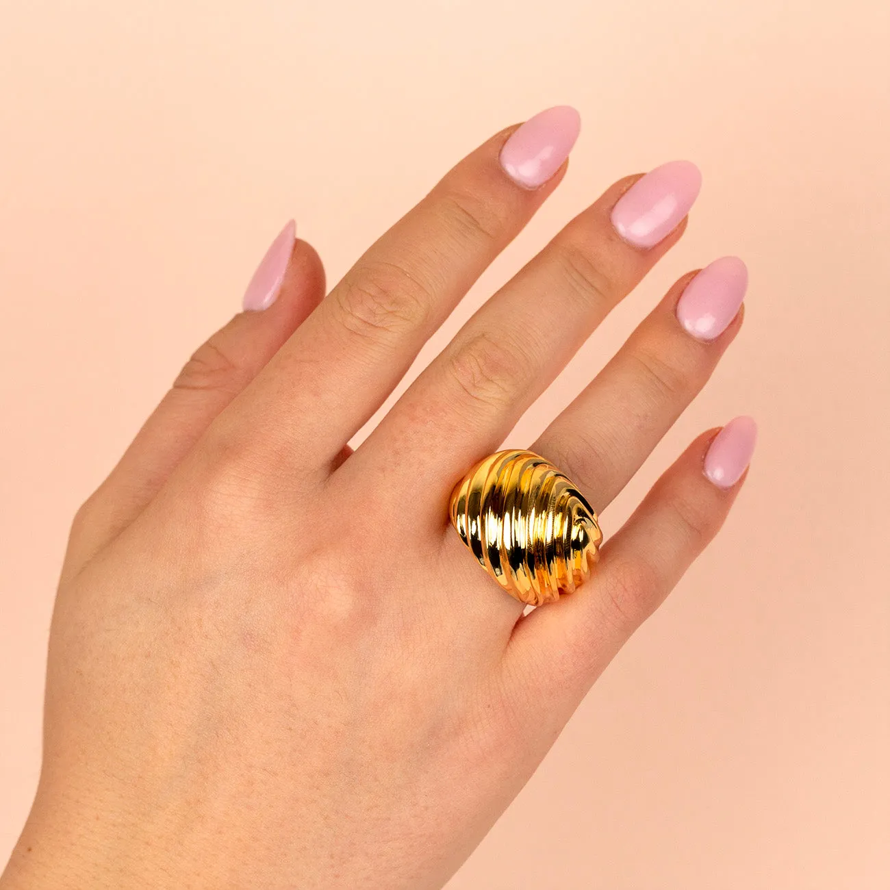 Large Vintage Ring 14K