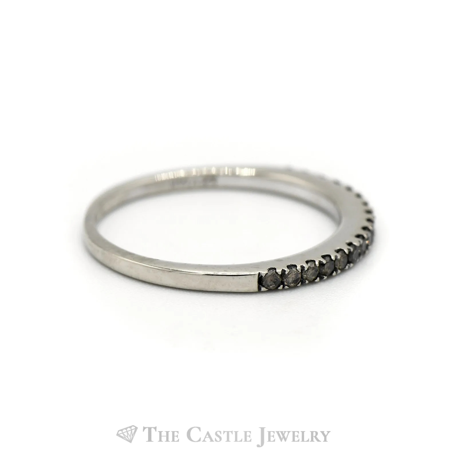 Le Vian .25CTTW Chocolate Diamond Wedding Band in 14KT White Gold
