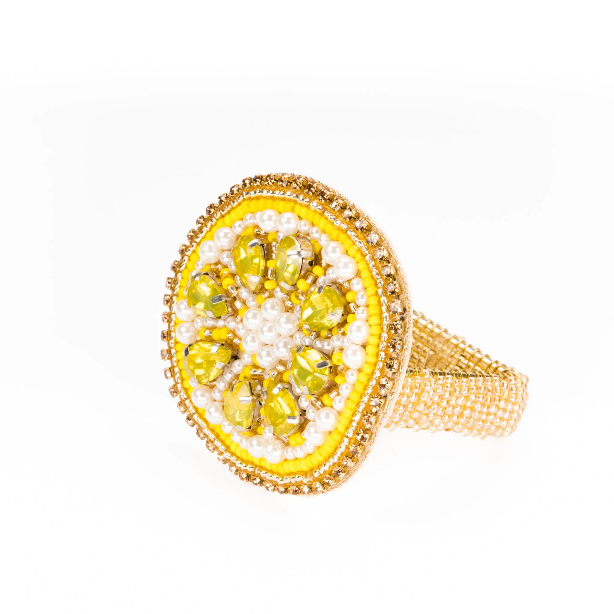 Lemon Slice Napkin Ring