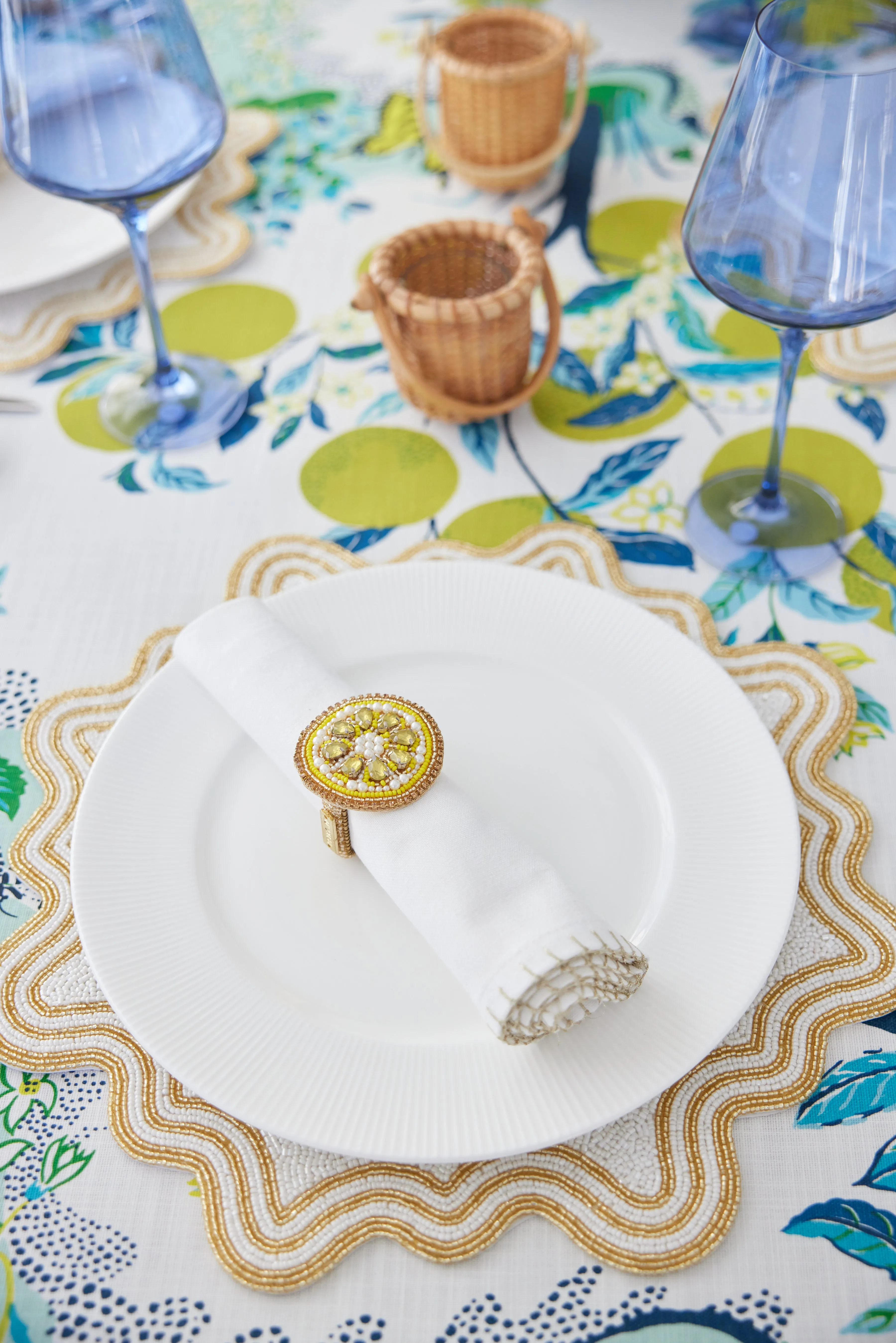 Lemon Slice Napkin Ring