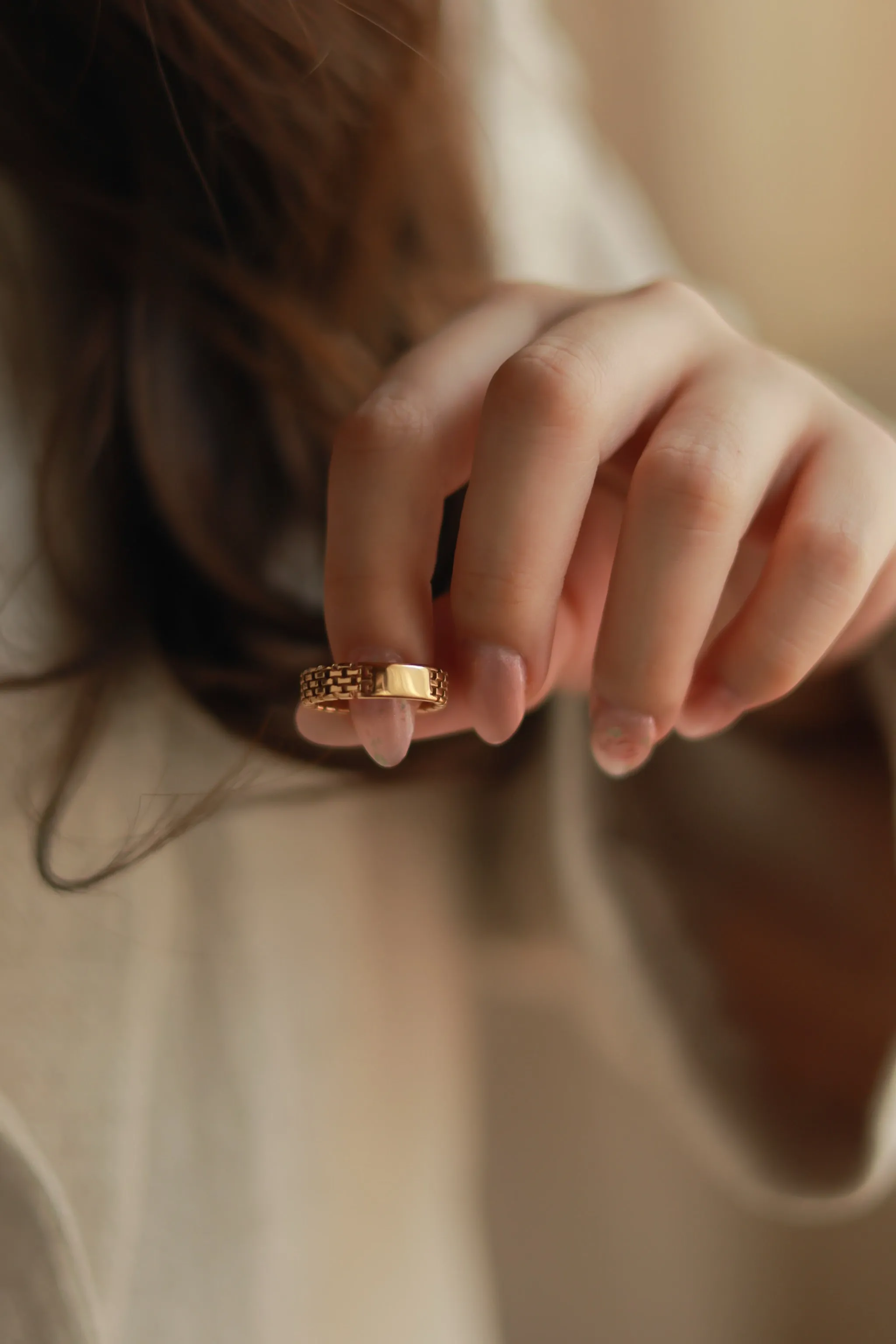 Link & Bar Ring