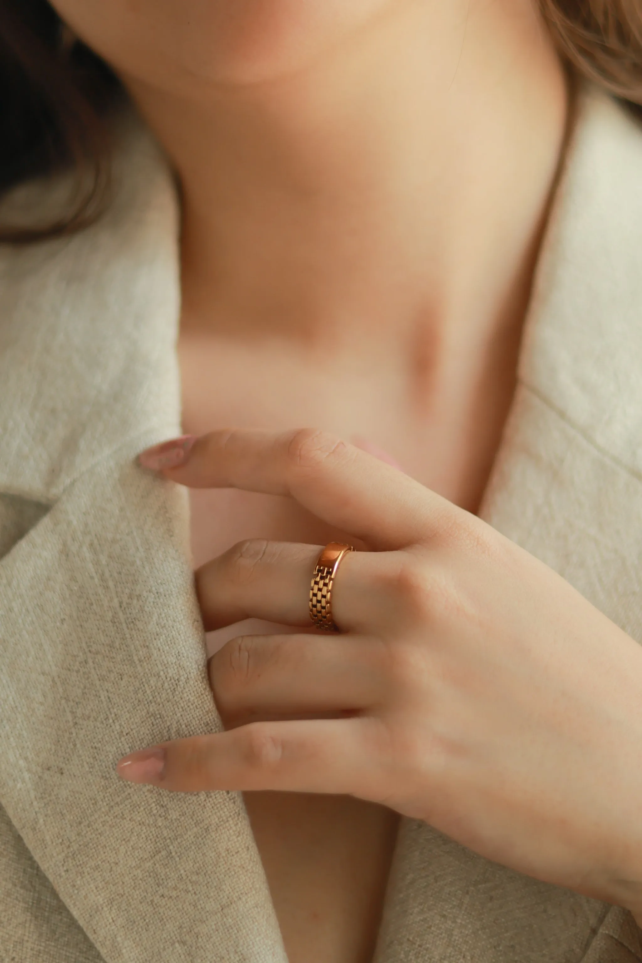 Link & Bar Ring