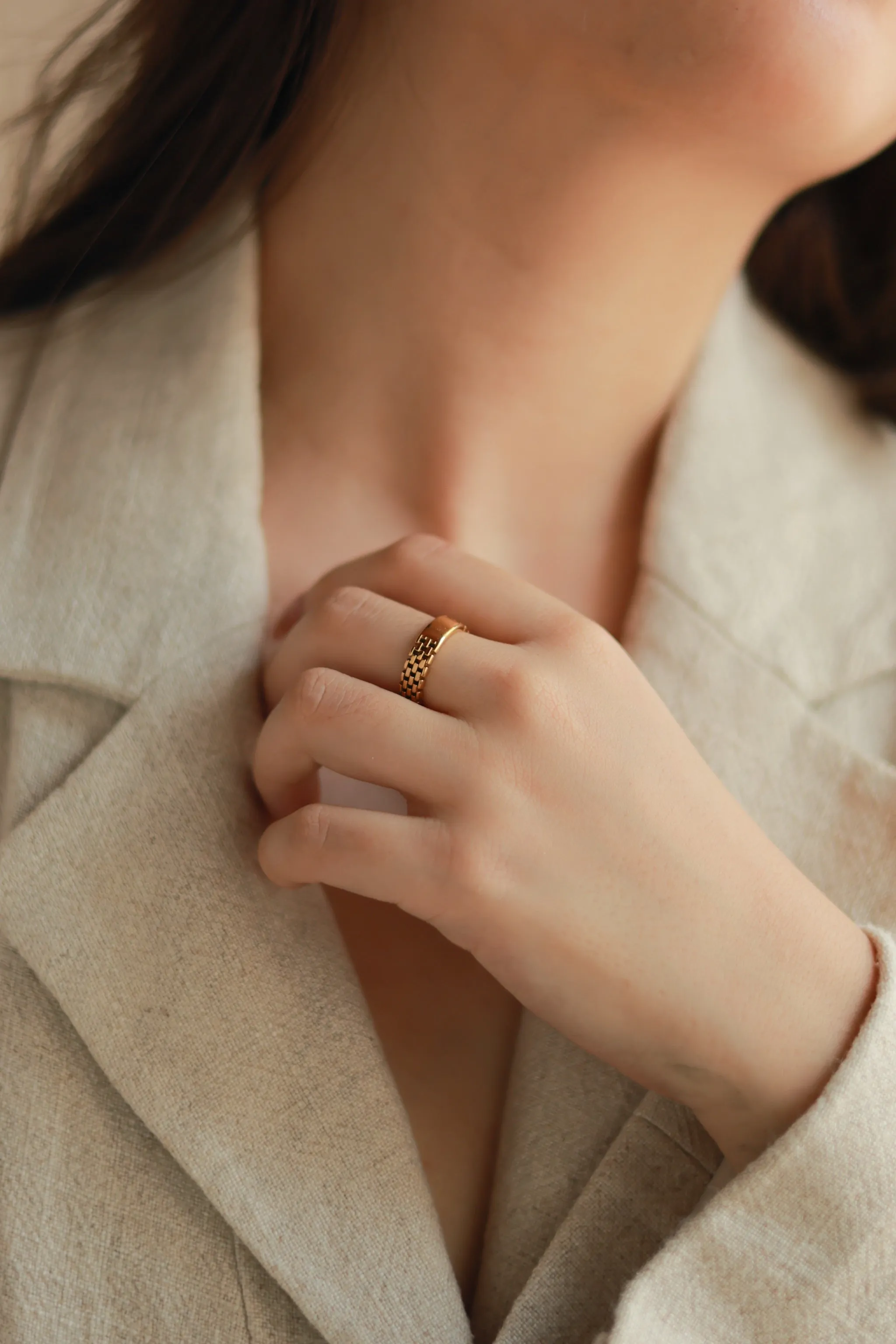 Link & Bar Ring