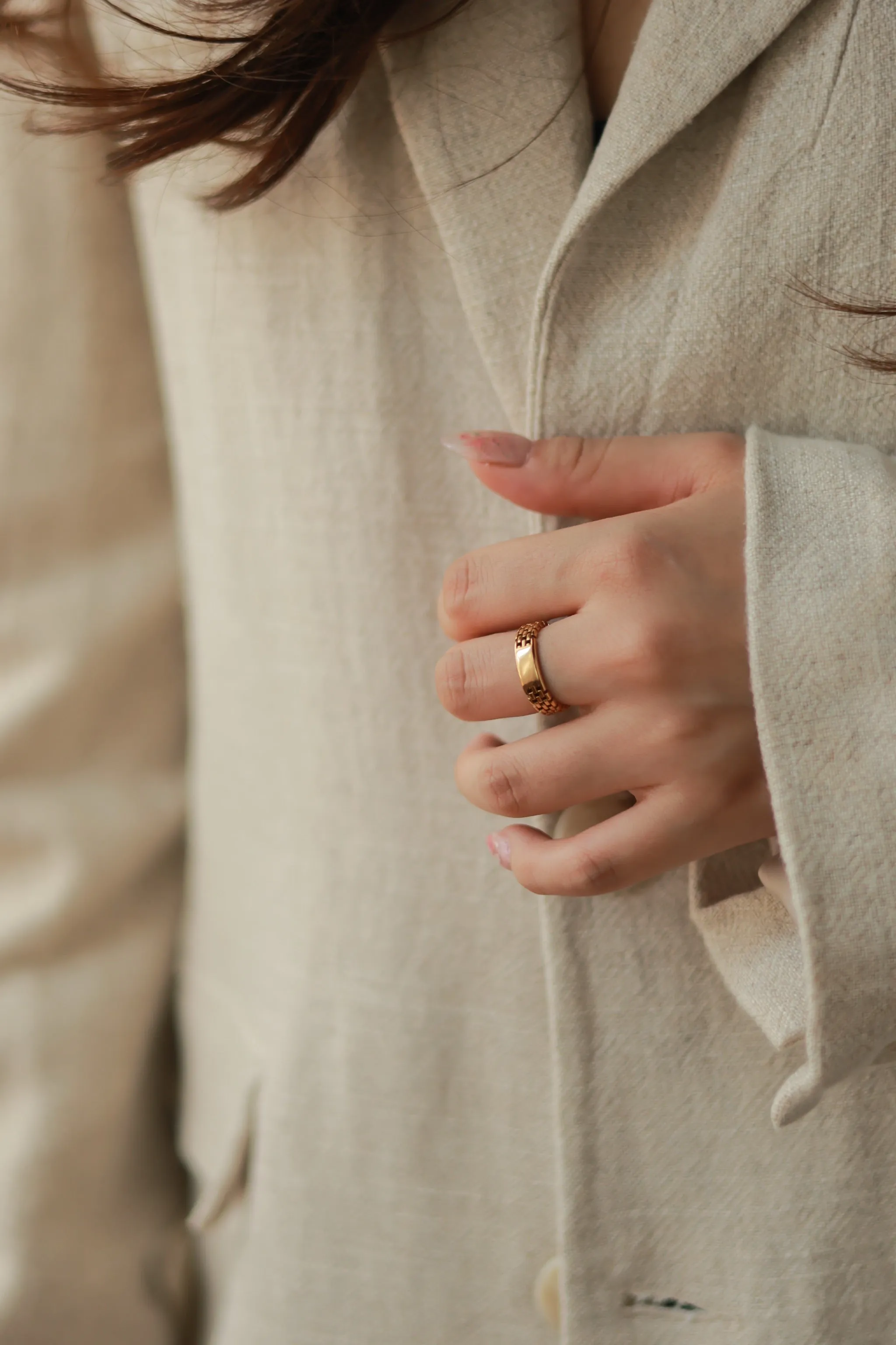 Link & Bar Ring