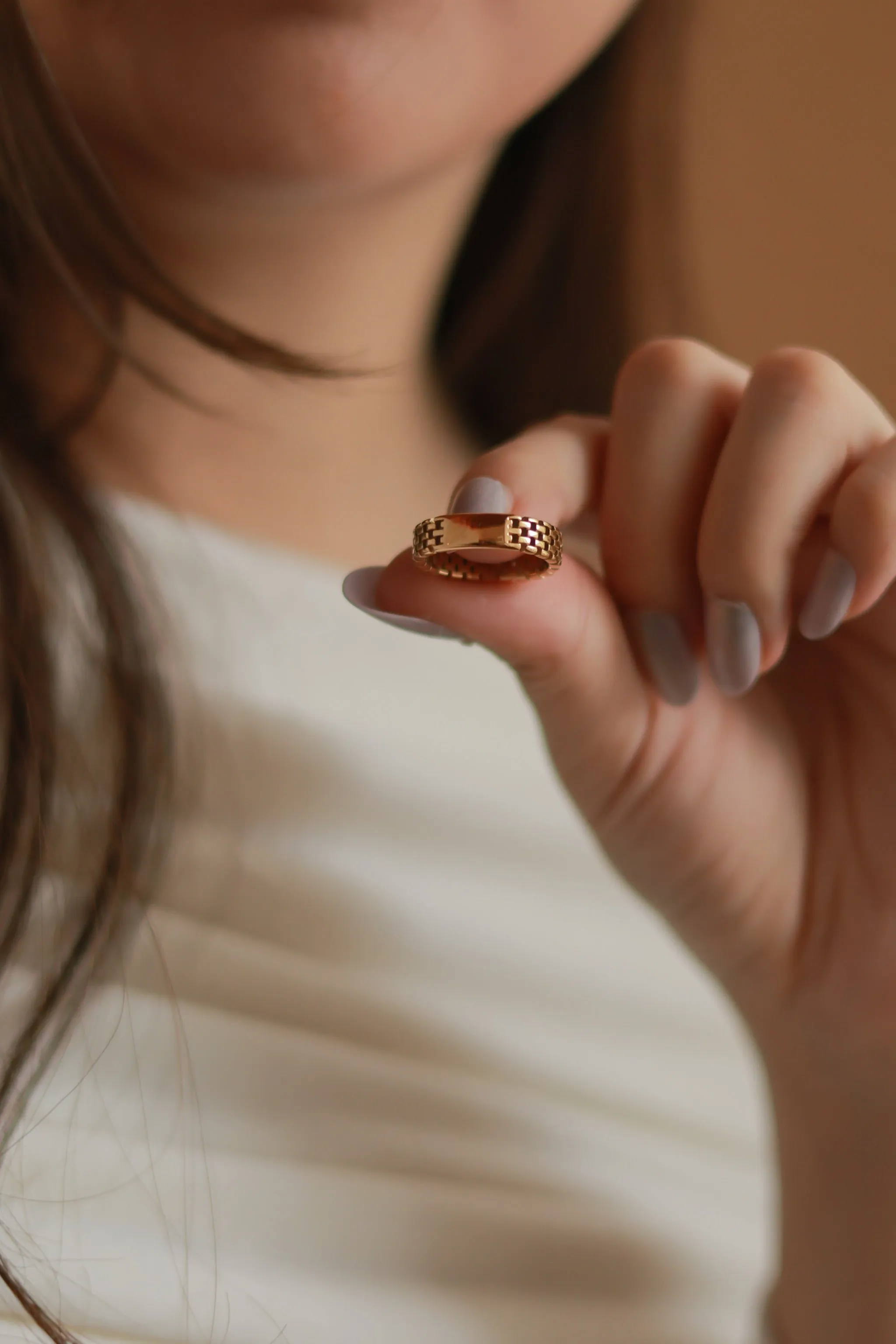 Link & Bar Ring