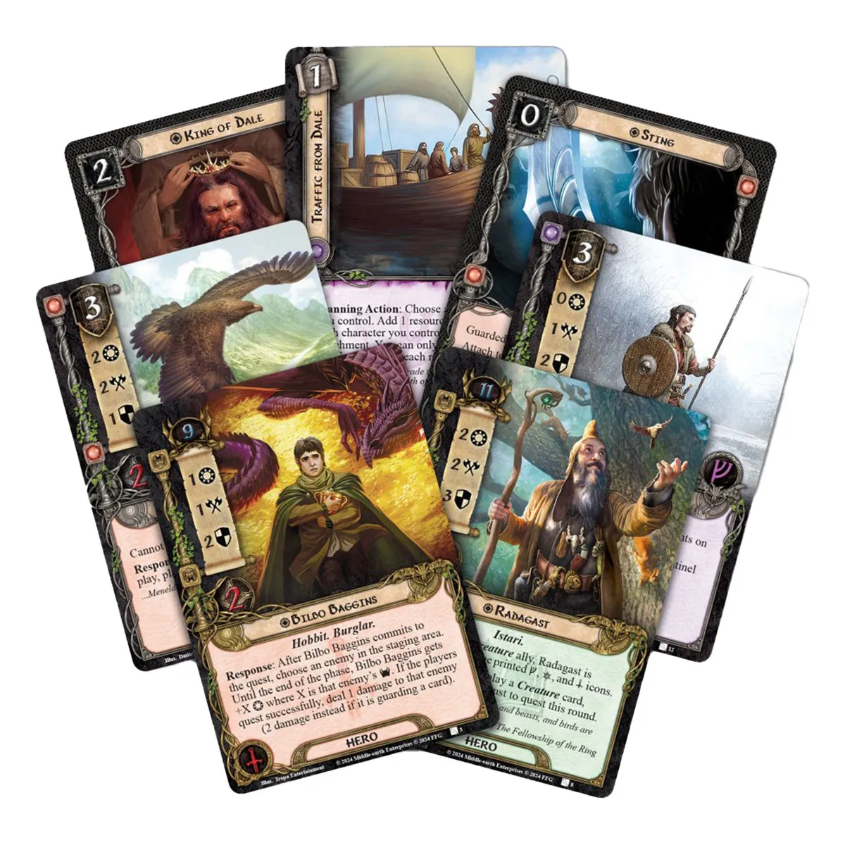 Lord of the Rings LCG Ered Mithrin Hero Expansion