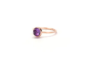 Man in the Moon Simple Stone Ring