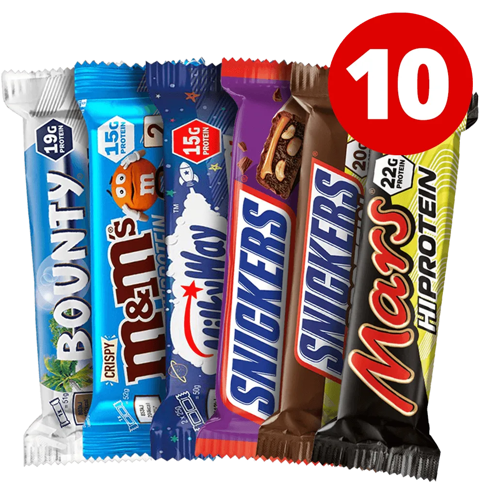 Mars M&M's Snickers Bounty Mixed Box - 10 bars