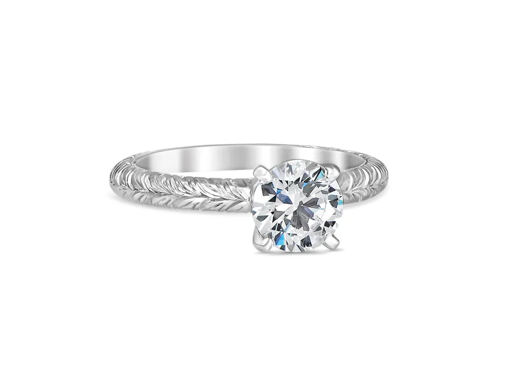Melanie Solitaire Engagement Ring