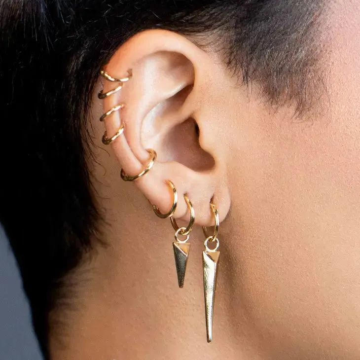 Mini Hoop Seamless Earrings