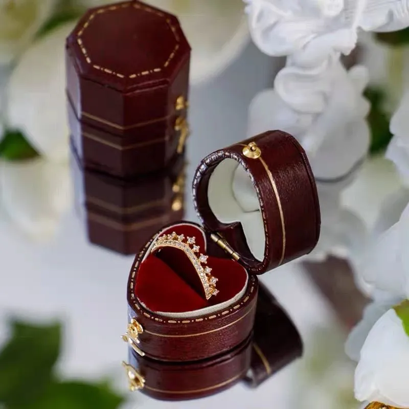 Mini Vintage Ring Box - 4 Styles