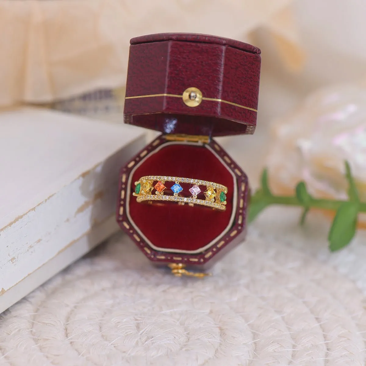 Mini Vintage Ring Box - 4 Styles