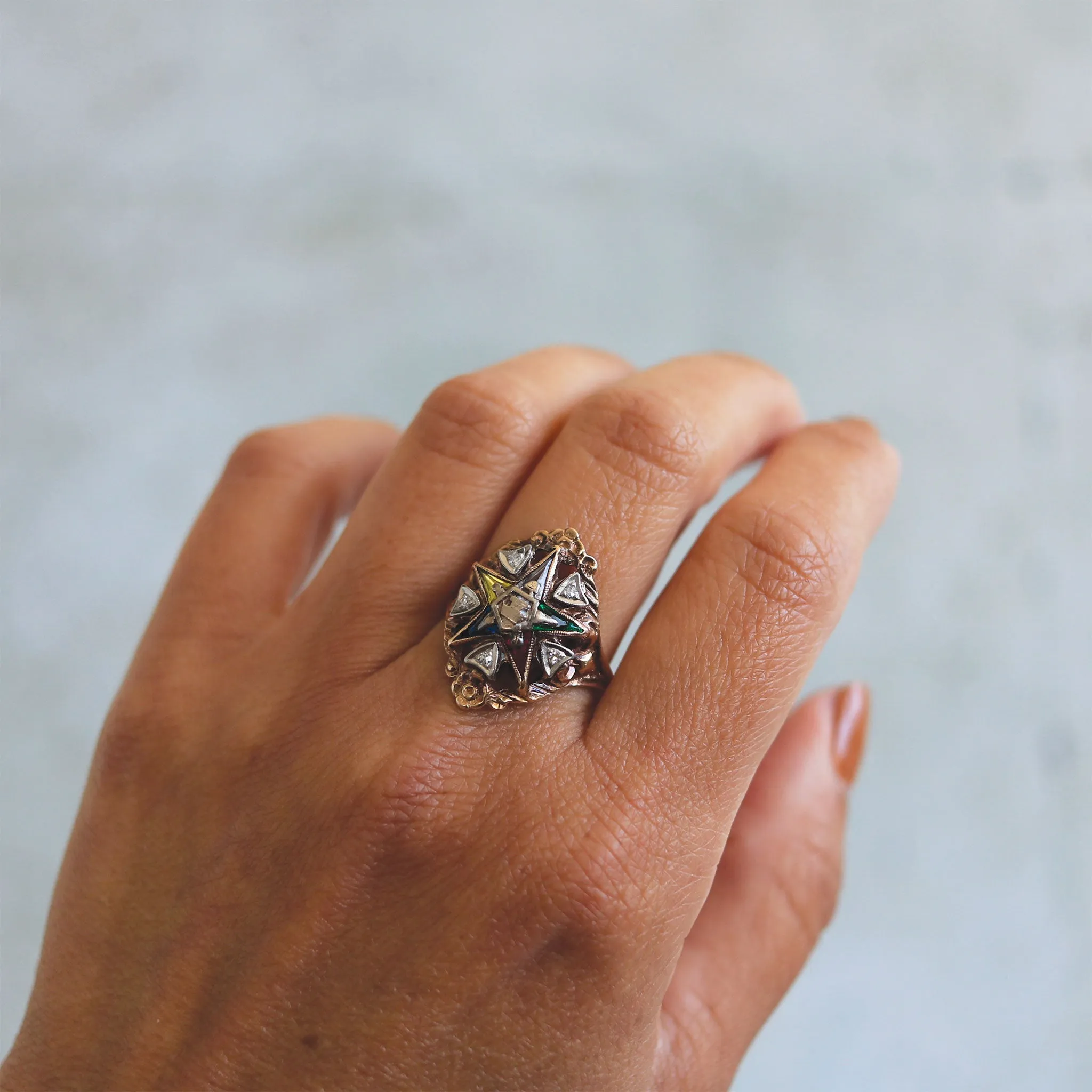 Order of the Eastern Star Ring