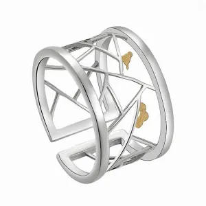 Oriental Element Window Paper-cut Ring