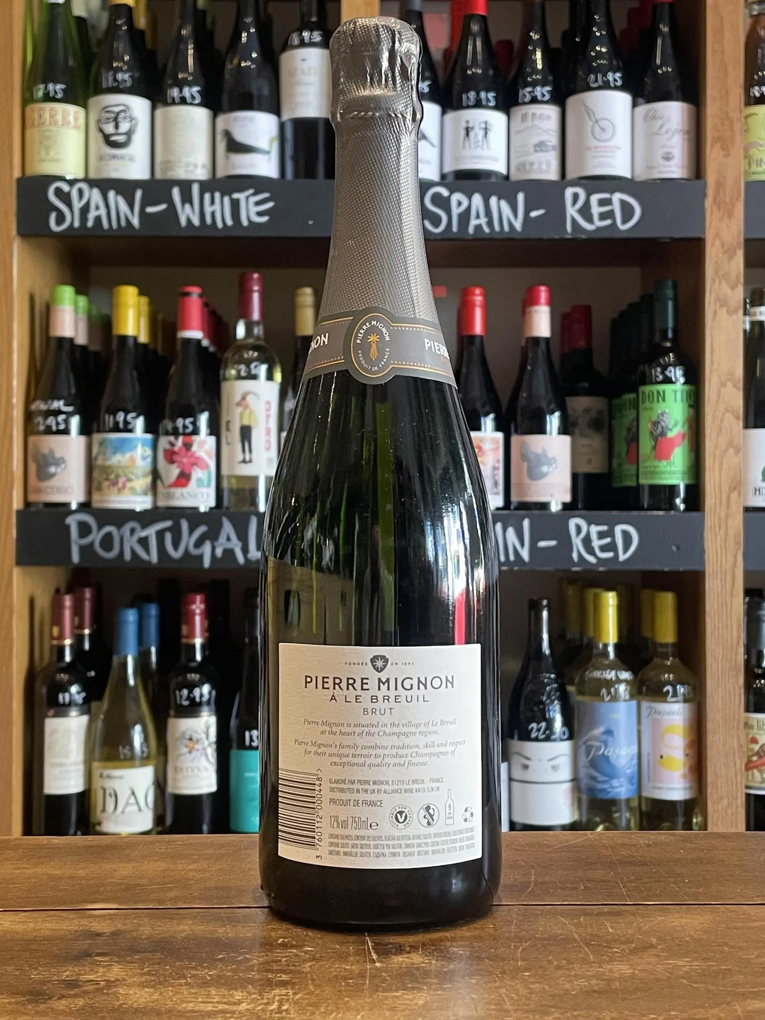 Pierre Mignon Premier Cru Grande Reserve Champagne
