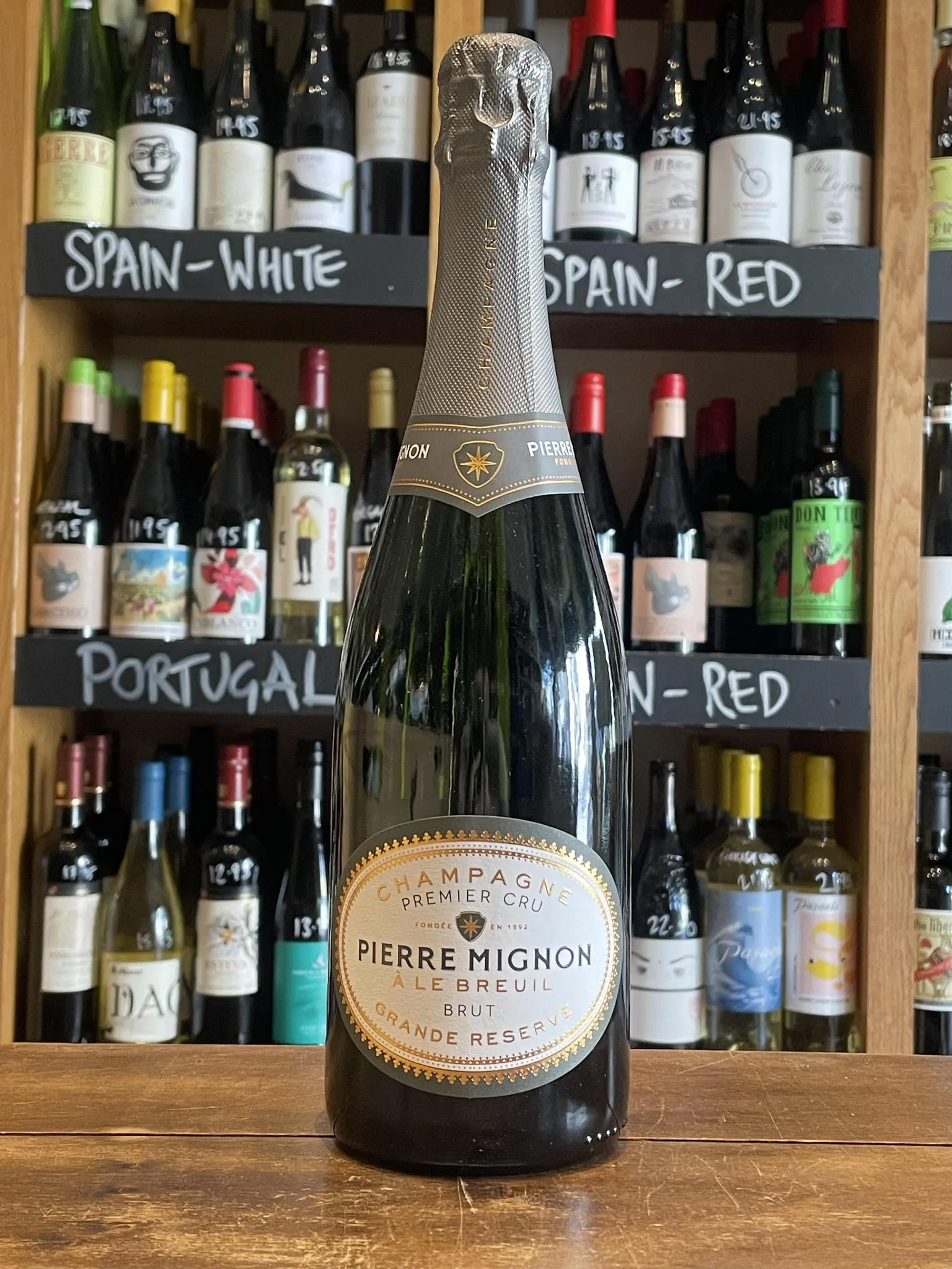 Pierre Mignon Premier Cru Grande Reserve Champagne