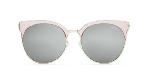 Pink/Silver Mirror - Mia Bella Sunglasses