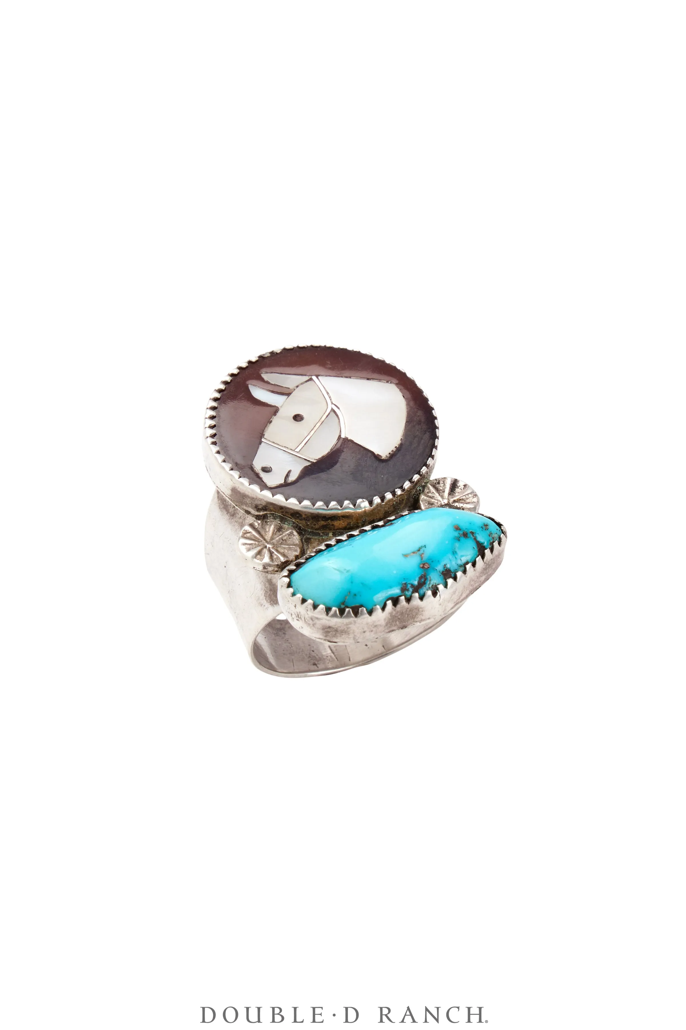 Ring, Inlay, Horse Profile, Simplicio Attribution, Vintage, 1640