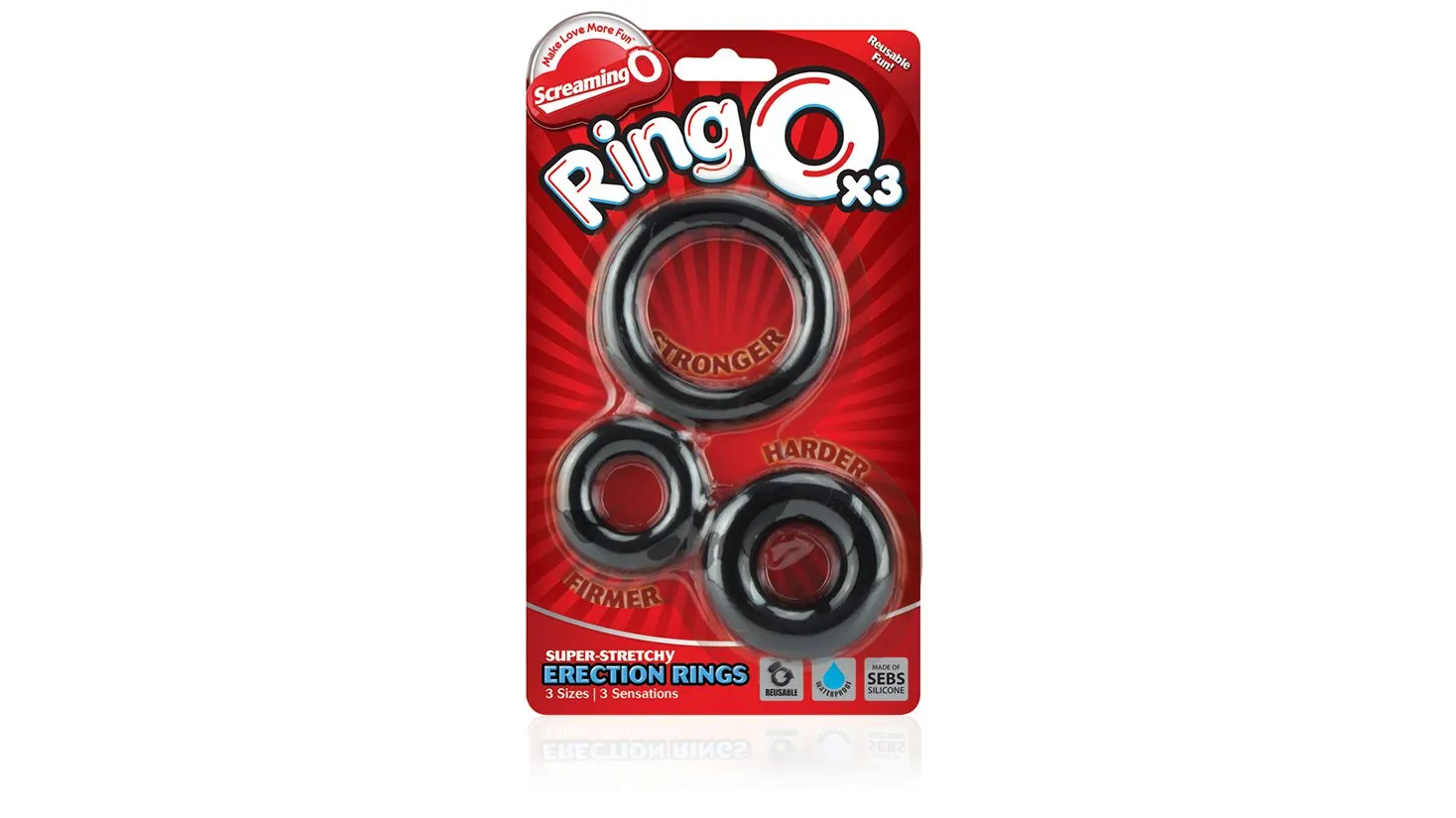 RingOx3 Black by ScreamingO