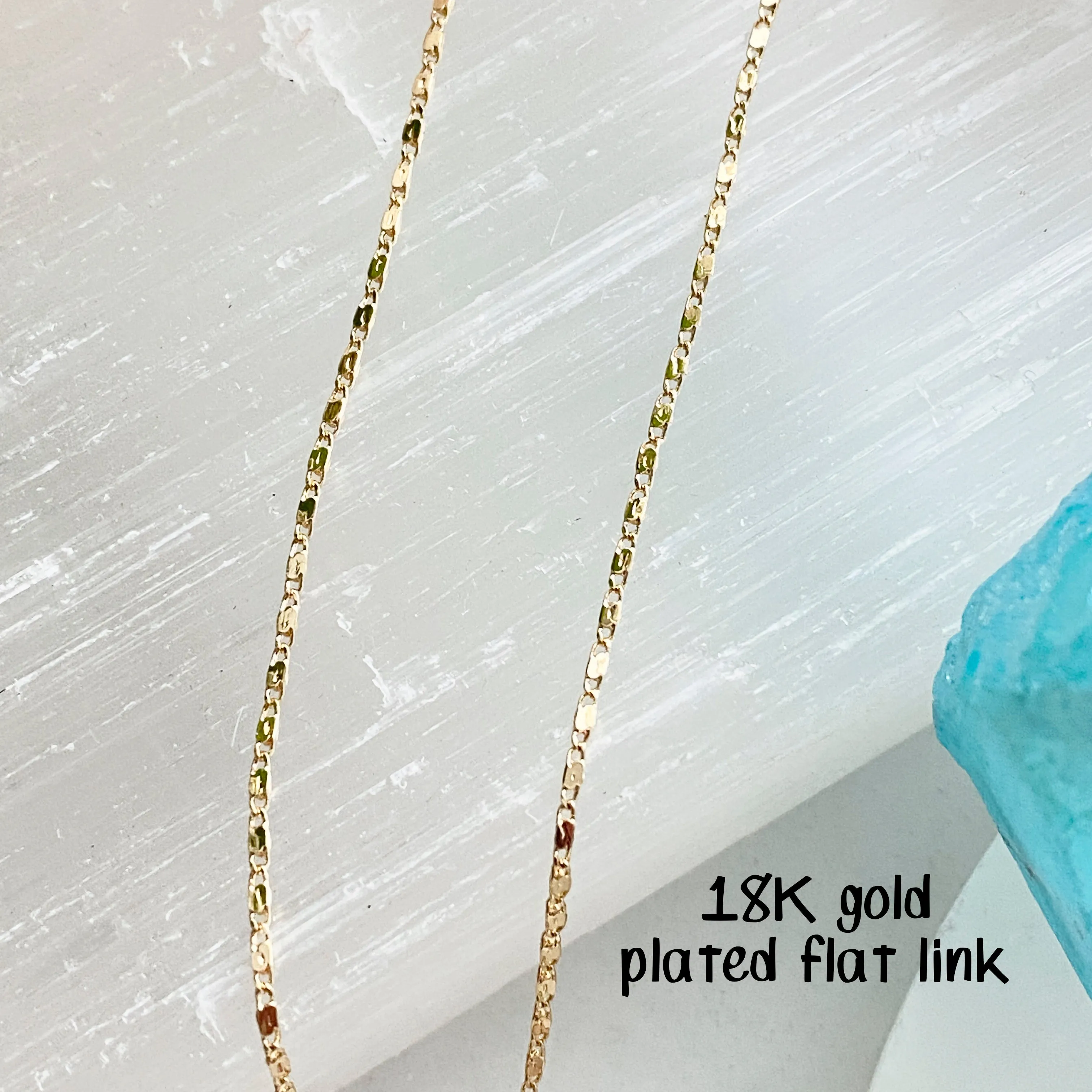 Simple Long Cylinder Bar Necklace