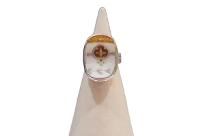 Size 6 Vintage Serenity Ring