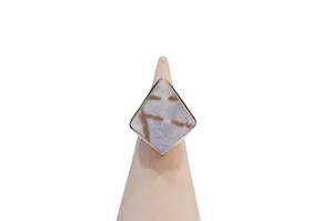 Size 7 Marble Fantasy Ring